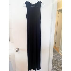 Lulu's Black Tank Maxi Dress Size Small